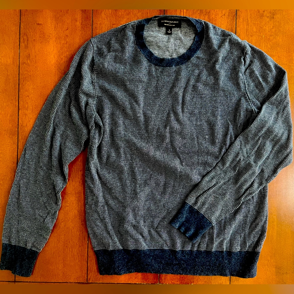 Men’s Banana Republic Blue Sweater